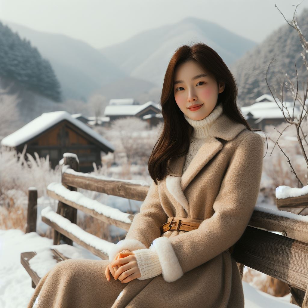 AI 로 생성한 한국인 여성 이미지
